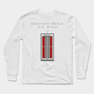 Number 1 Doctor Who Fan Long Sleeve T-Shirt